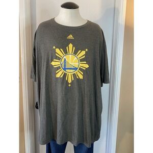 Adidas NBA  Curry #30 golden State warriors shirt men 2XL Filipino‎ heritage